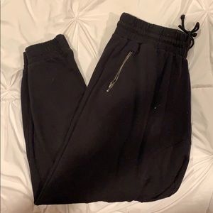 Black joggers